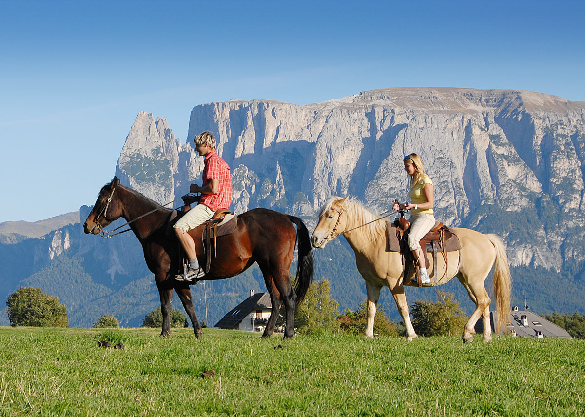 Équitation au Tyrol du Sud